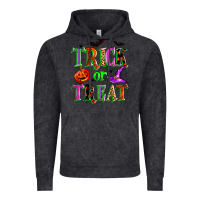Vintage Black trick or treat Vintage Hoodie - Zillion Design Studio