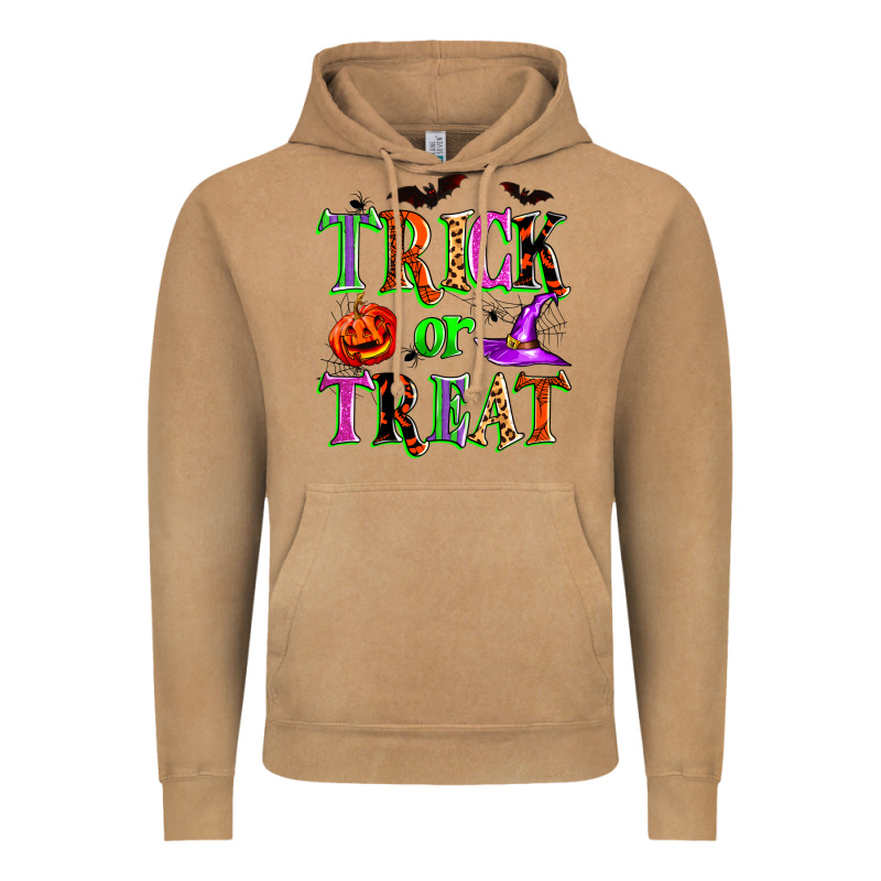 Trick Or Treat Vintage Hoodie by Zillion Design Studio | Teevron