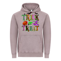 Vintage Zinc trick or treat Vintage Hoodie - Zillion Design Studio
