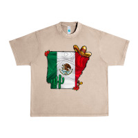 French Oak mexica oklahama Urban Heavy Tee - CowhideDigitalArt