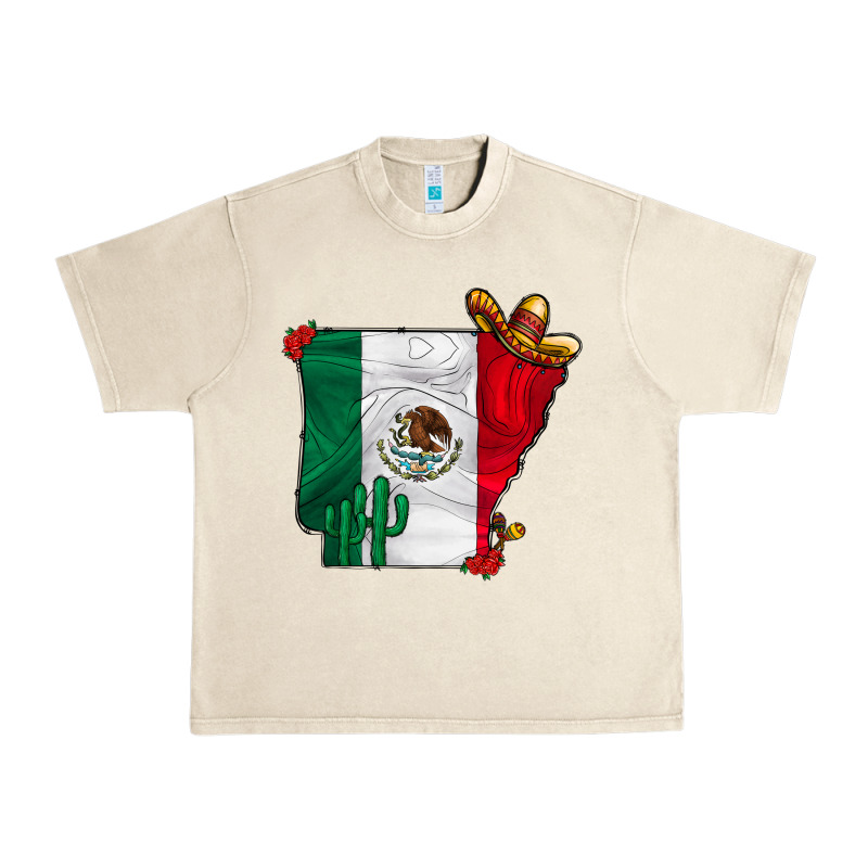 Mexica Oklahama Urban Heavy Tee by CowhideDigitalArt | Teevron