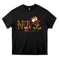 Black nurse taco mexico Heavy Core Tee - CowhideDigitalArt