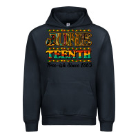 Navy juneteenth free ish since 1965 Urban Hoodie - NancyCooperArtShop