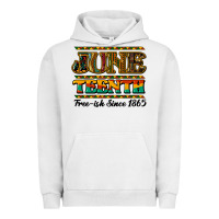 Pigment Lunar Rock juneteenth free ish since 1965 Urban Hoodie - NancyCooperArtShop