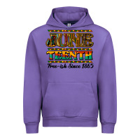 Tulip juneteenth free ish since 1965 Urban Hoodie - NancyCooperArtShop