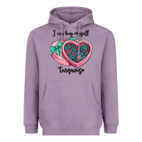 Lavender i can buy myself turquoise Heavyweight Hoodie - MaliasSmallBusiness