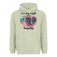 Matcha i can buy myself turquoise Heavyweight Hoodie - MaliasSmallBusiness