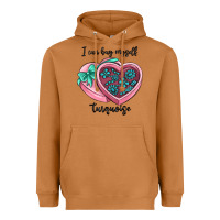 Meerkat i can buy myself turquoise Heavyweight Hoodie - MaliasSmallBusiness