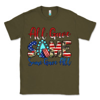 Army Green all gave some some gave all Classic Tee - JahusDesignShop