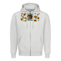 Dove Grey dead inside but caffeinated momlife Zipper Hoodie - Jasminsmagicworld