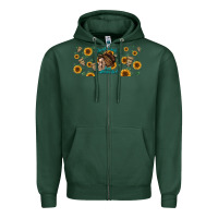 Sports Green dead inside but caffeinated momlife Zipper Hoodie - Jasminsmagicworld