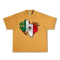 Peanut Butter mexica texas Urban Heavy Tee - CowhideDigitalArt