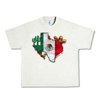 Pistachio mexica texas Urban Heavy Tee - CowhideDigitalArt