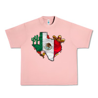 Salmon mexica texas Urban Heavy Tee - CowhideDigitalArt