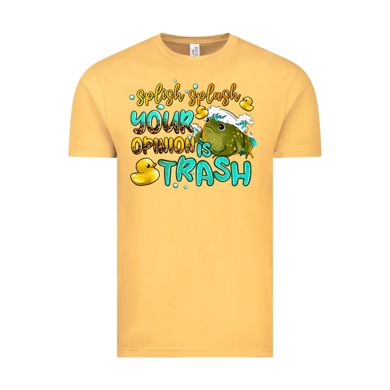 Splish Splash Your Opinion Is Trash Vintage Tee by AdoDesignShop | Teevron