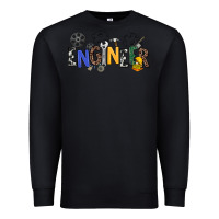 Black engineer Premium Sweatshirt - NancyCooperArtShop