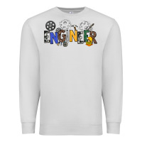 Dove Grey engineer Premium Sweatshirt - NancyCooperArtShop