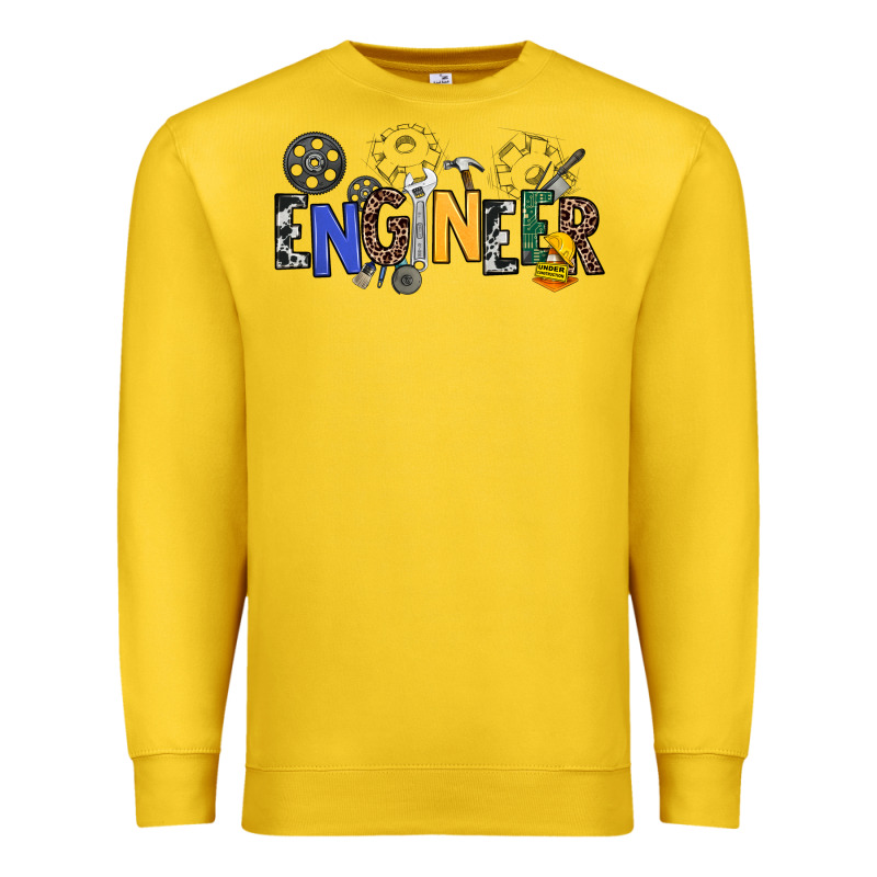 Engineer Premium Sweatshirt by NancyCooperArtShop | Teevron