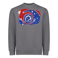 Storm Patriotic tie dye background 4th of july Heavyweight Sweatshirt - CowGirlArtShop
