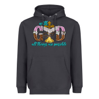 Smoke with god all things are possible Heavyweight Hoodie - NancyCooperArtShop