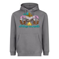 Storm with god all things are possible Heavyweight Hoodie - NancyCooperArtShop