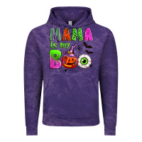 Cloud Purple mama is my boo Vintage Hoodie - Zillion Design Studio