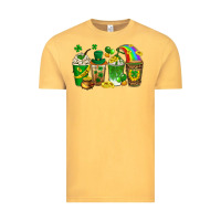 Vintage Mustard st. patricks day coffee drinks Vintage Tee - Neo Western
