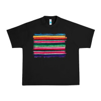 Black serape Urban Heavy Tee - BarkalooDesign