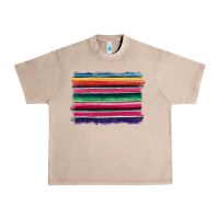 French Oak serape Urban Heavy Tee - BarkalooDesign