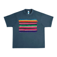 Midnight Navy serape Urban Heavy Tee - BarkalooDesign