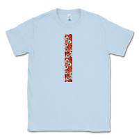 Dusty Blue Halloween Key Fob Classic Tee - BundleAndBundleShop