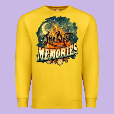 Camping The Best Memories Premium Sweatshirt Designed By Nancycooperartshop