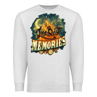 Oatmeal Heather camping the best memories Premium Sweatshirt - NancyCooperArtShop