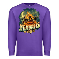 Purple camping the best memories Premium Sweatshirt - NancyCooperArtShop