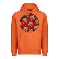 Carrot christmas pig Premium Hoodie - LillyAllenDesigns