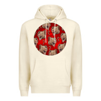 Sandshell christmas pig Premium Hoodie - LillyAllenDesigns