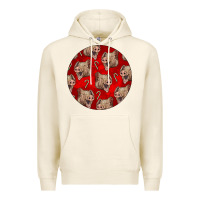 Tofu christmas pig Premium Hoodie - LillyAllenDesigns