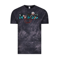 Cloud Black nurse Vintage Tee - SublimationCraftShop