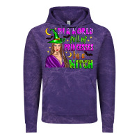Cloud Purple in a world full of princesses be a witch Vintage Hoodie - Zillion Design Studio