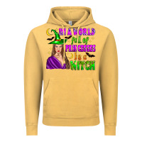 Vintage Mustard in a world full of princesses be a witch Vintage Hoodie - Zillion Design Studio