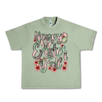 Oil Green Easter Day Happy Easter y'all Urban Heavy Tee - OliviaCreatesArt