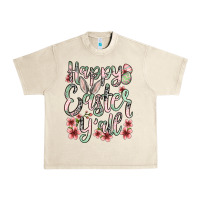 Sandshell Easter Day Happy Easter y'all Urban Heavy Tee - OliviaCreatesArt