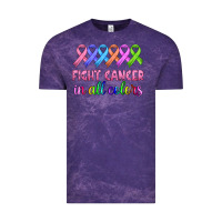 Cloud Purple fight cancer in all colors Vintage Tee - HRA Design Shop