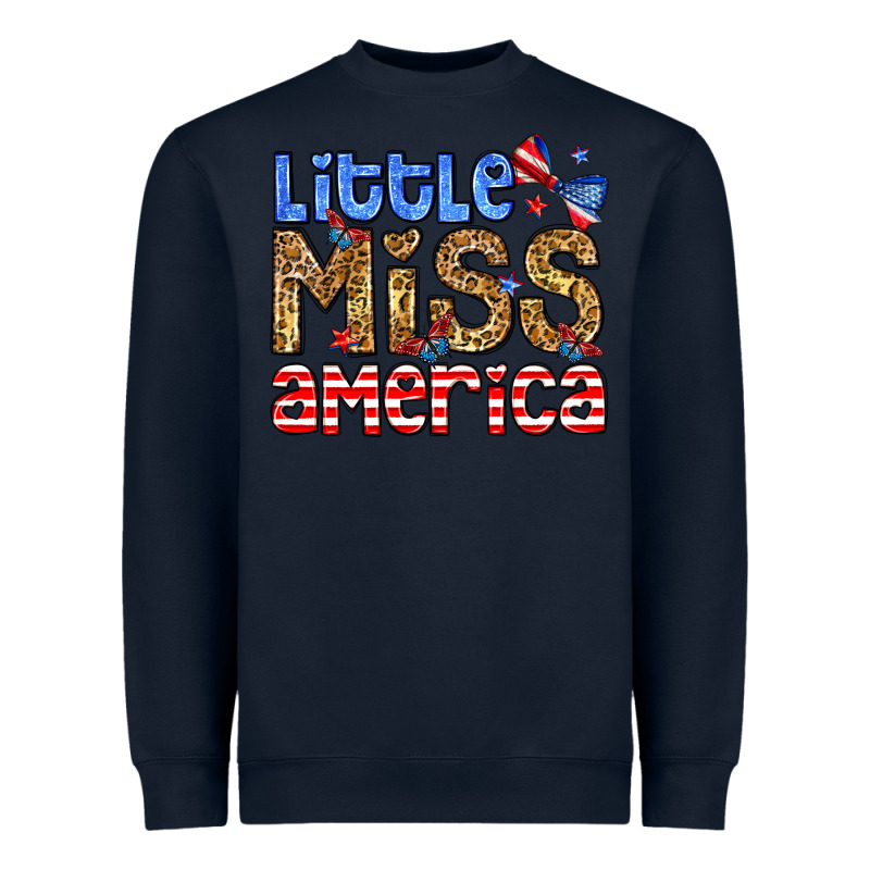 Little Miss America Heavyweight Sweatshirt by Neo Western | Teevron