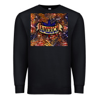 Black tiger america Premium Sweatshirt - NancyCooperArtShop