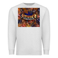 Oatmeal Heather tiger america Premium Sweatshirt - NancyCooperArtShop