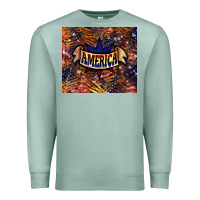 Seafoam tiger america Premium Sweatshirt - NancyCooperArtShop