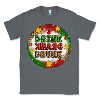 Charcoal Heather Drink Drank Drunk Classic Tee - Artiststas