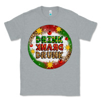 Heather Grey Drink Drank Drunk Classic Tee - Artiststas