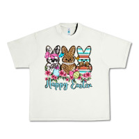 Pistachio Happy Easter western peeps Urban Heavy Tee - OliviaCreatesArt